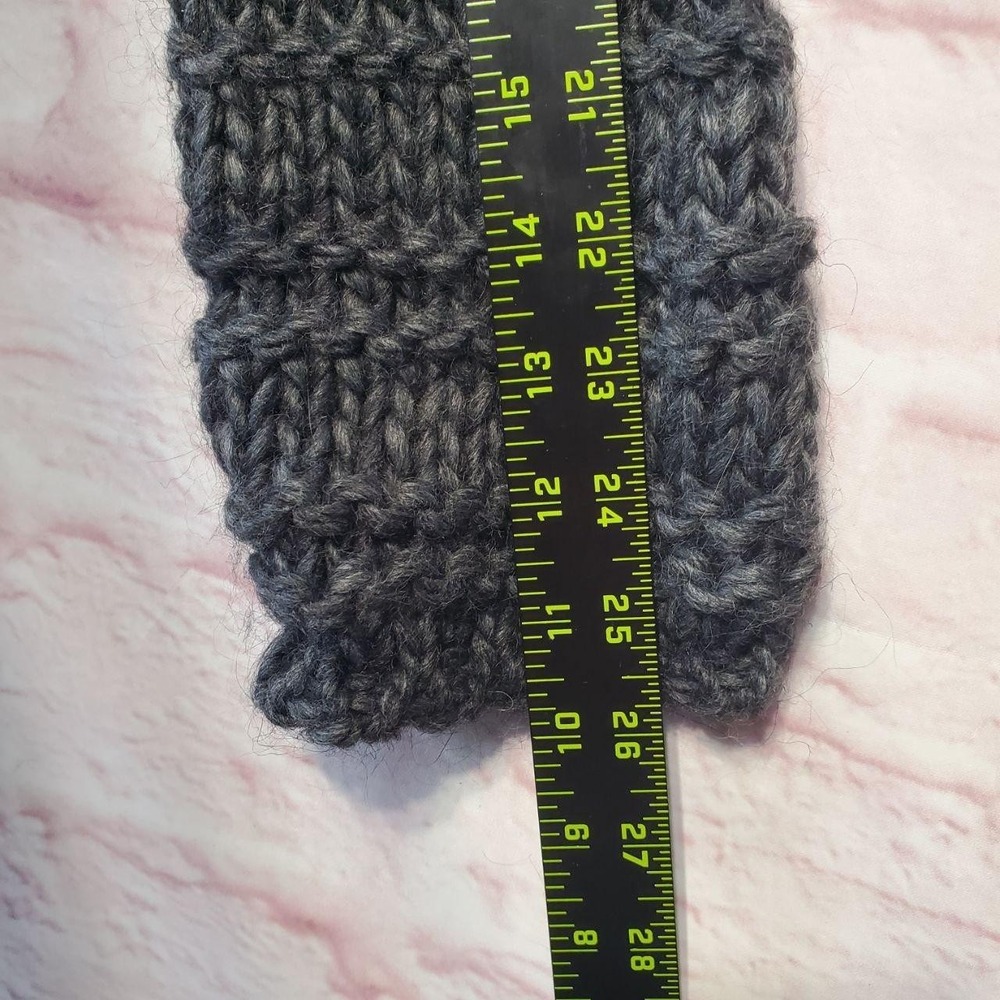 Berretti Sweater Womens Medium Cardigan Chunky Knit Alpaca Mohair Made in Italy‎ - Picture 9 of 12